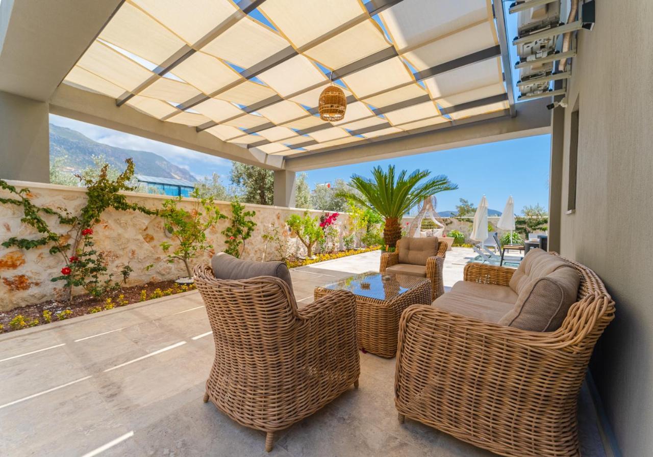 Villa Kazarman, Kalkan'In Kalbinde Denize, Merkeze Extérieur photo