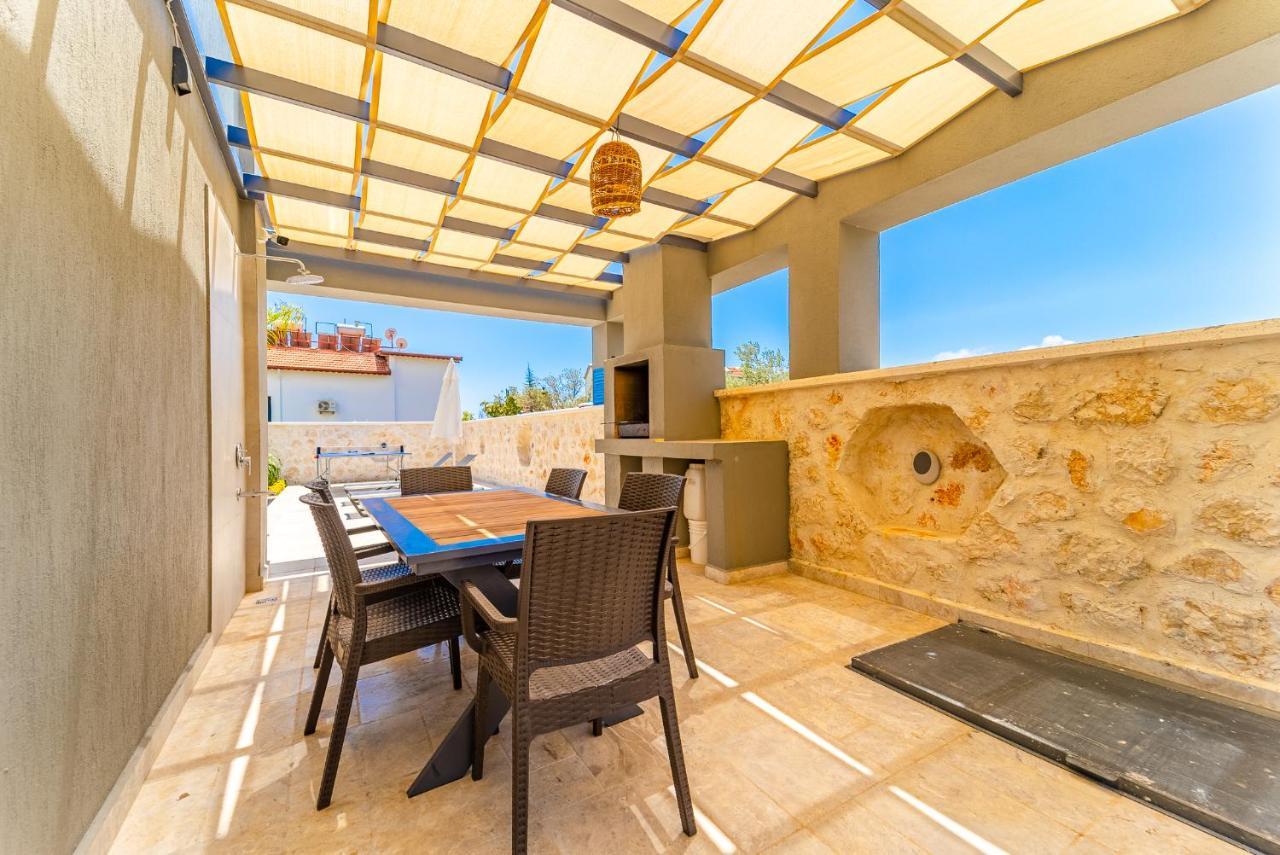 Villa Kazarman, Kalkan'In Kalbinde Denize, Merkeze Extérieur photo